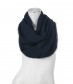 Loop Schal - einfarbig, navy