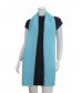 Schal, aqua