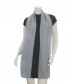 Schal, grau