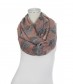 Schal, rosa