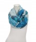 Schal, blau