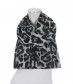 Schal, grau 180 x 90