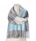 Schal, hellblau