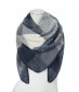 Schal, blau