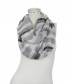 Schal, grau