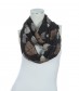 Schal, schwarz