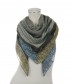 Schal, blau