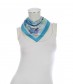 Schal, blau