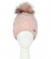 Mütze mit Teddy Innenfutter, rosa