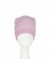 Basic Beanie Mütze - Feinstrick, rosa