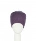 Basic Beanie Mütze - Feinstrick, violett