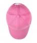 Damen Baseball Cap, pink