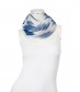 Damen Loop Schal, blau