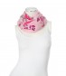 Damen Loop Schal rosa