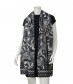 Damen Halstuch, grau