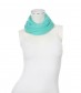 Loop Schal Jersey, schmal, aqua