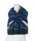 Damen Halstuch, blau