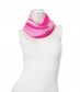 Damen Loop Schal, schmal, pink