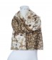 Damen Halstuch, Wolle, beige