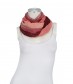 Damen Loop Schal, rot