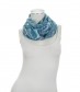 Damen Loop Schal, blau