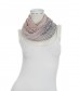 Damen Loop Schal, schmal, rosa