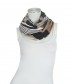 Damen Loop Schal, schwarz