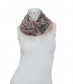 Damen Loop Schal, schmal, rosa