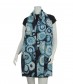 Damen Halstuch, blau