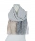 Damen Halstuch, schmal, grau