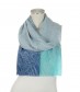 Damen Halstuch, schmal, blau