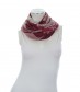 Damen Loop Schal, rot