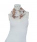 Damen Loop Schal, schmal, beige