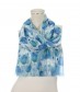 Damen Halstuch, blau