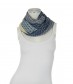 Damen Loop Schal, blau