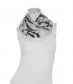 Damen Loop Schal, grau