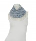 Damen Loop Schal, blau