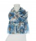 Damen Halstuch, blau