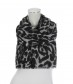Damen Halstuch, schmal, grau