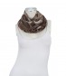 Damen Loop Schal, beige
