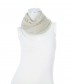 Loop Schal - einfarbig, creme