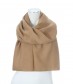 Damen Halstuch, XL - einfarbig, camel