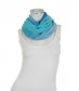 Schal, blau