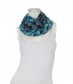 Schal, blau