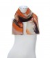 Schal, orange