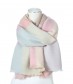 Schal, rosa