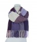Schal, lila