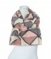 Schal, rosa