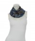 Schal, blau