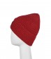 Basic Beanie Mütze, rot